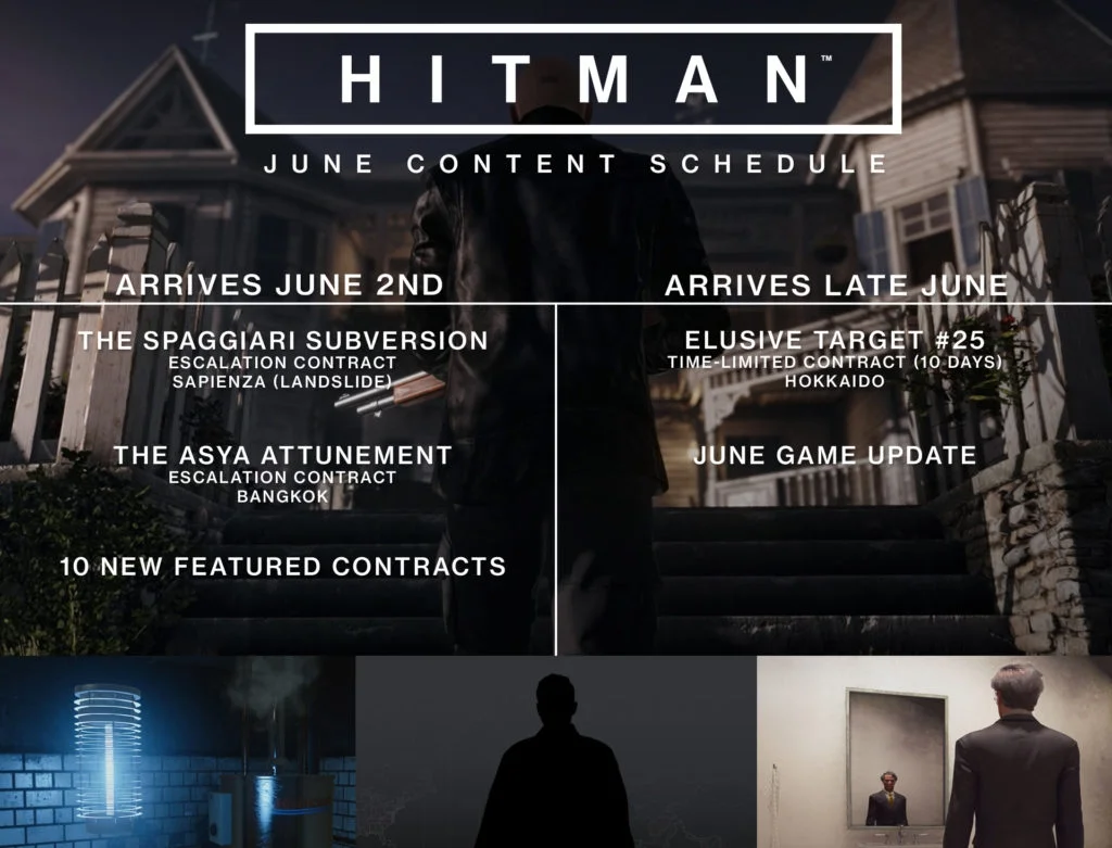 В июне Hitman получит двенадцать новых контрактов и одну ускользающую цель - фото 3