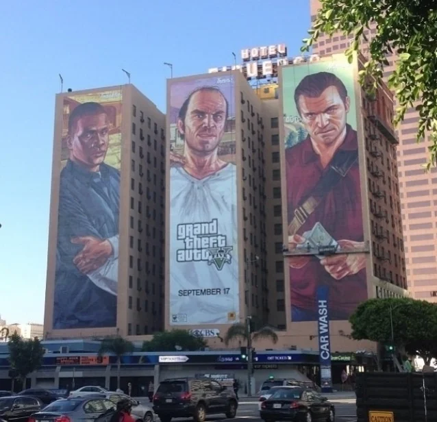 Скриншот из Grand Theft Auto 5 приняли за реальное фото Лос-Анджелеса - фото 2