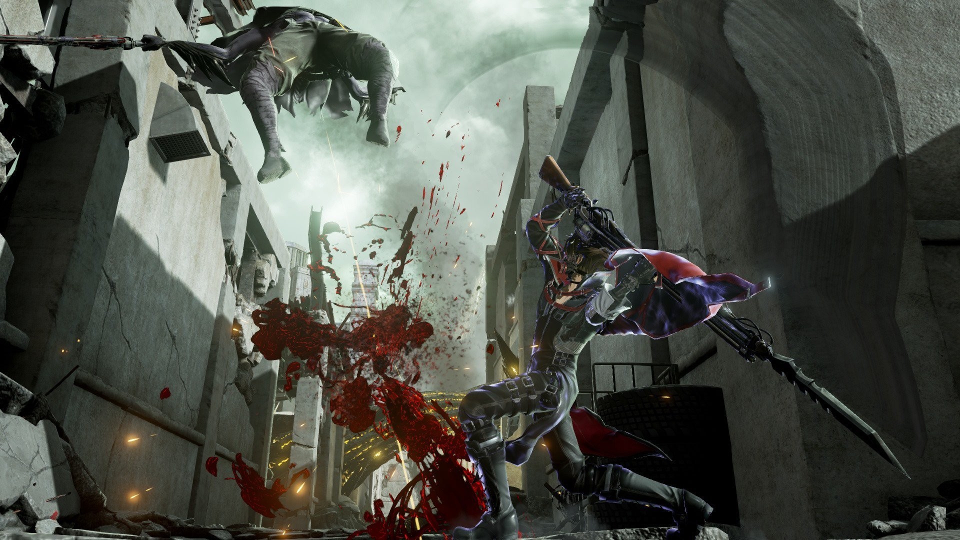 На новых скриншотах из Code Vein показали союзников и оружие - изображение обложка