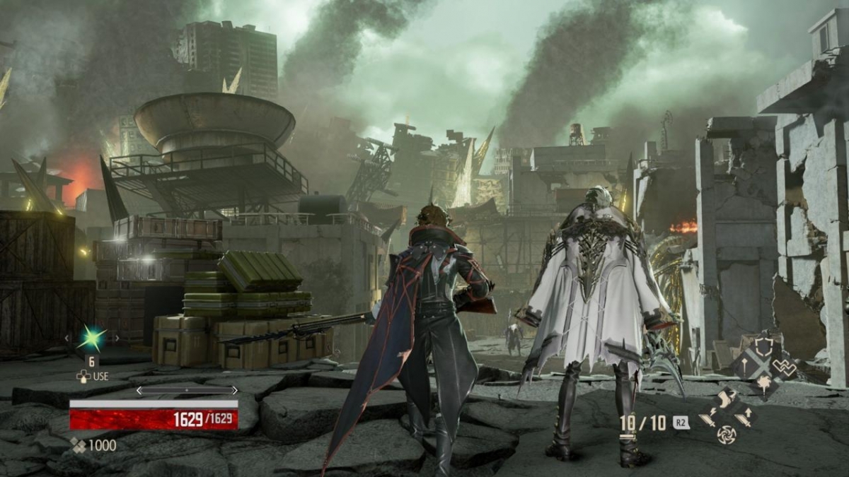 На новых скриншотах из Code Vein показали союзников и оружие - фото 2