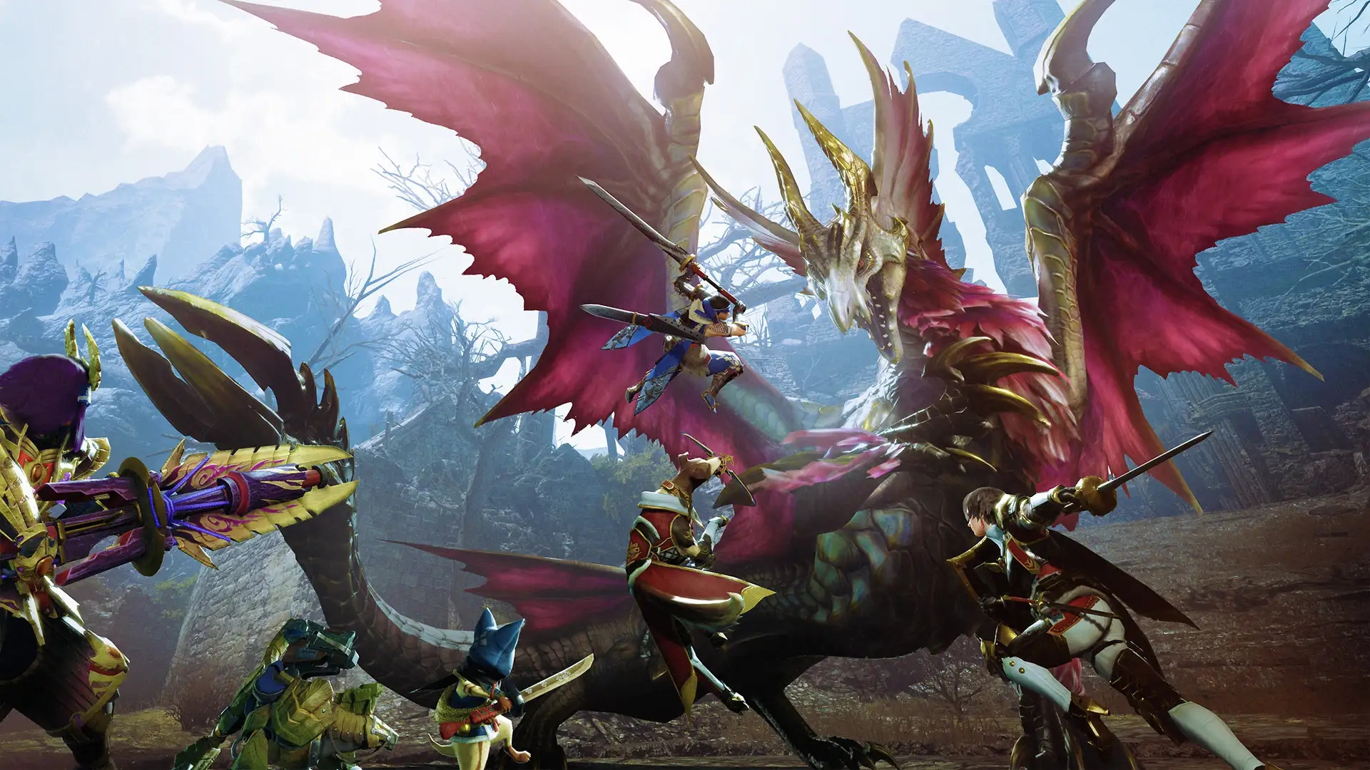 Capcom показала биомы дополнения Sunbreak для Monster Hunter Rise - изображение обложка