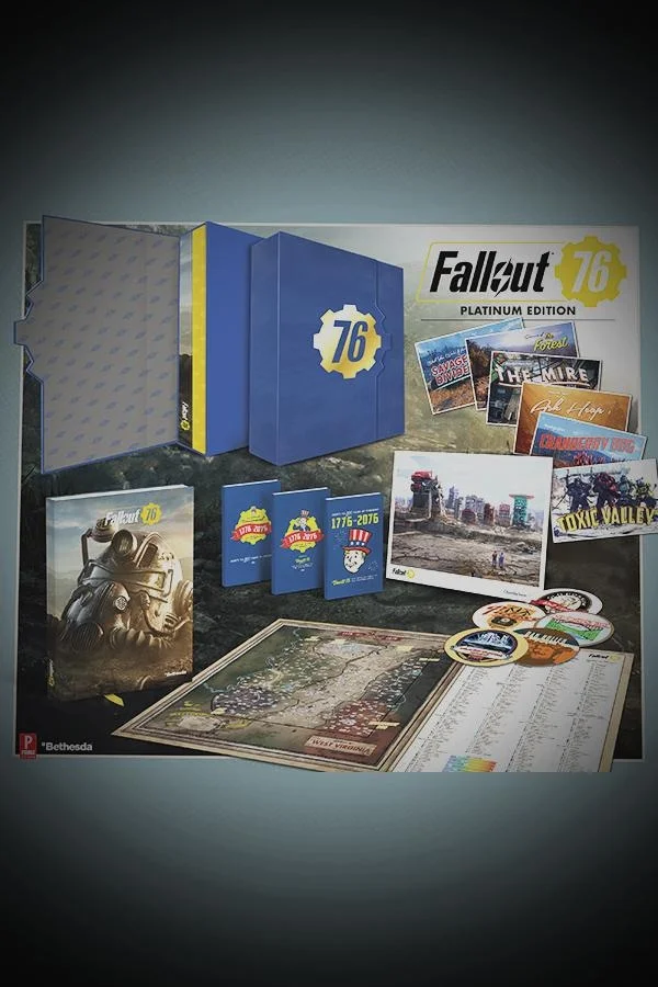 В платиновое издание Fallout 76 игра не входит - фото 1