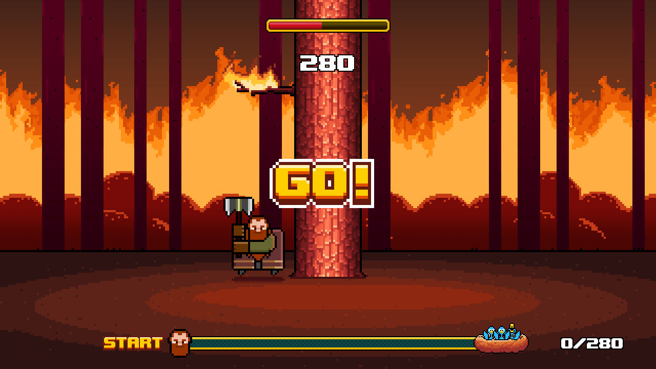 Казуальная Timberman VS трёхлетней давности бьёт рекорды интереса игроков - изображение обложка
