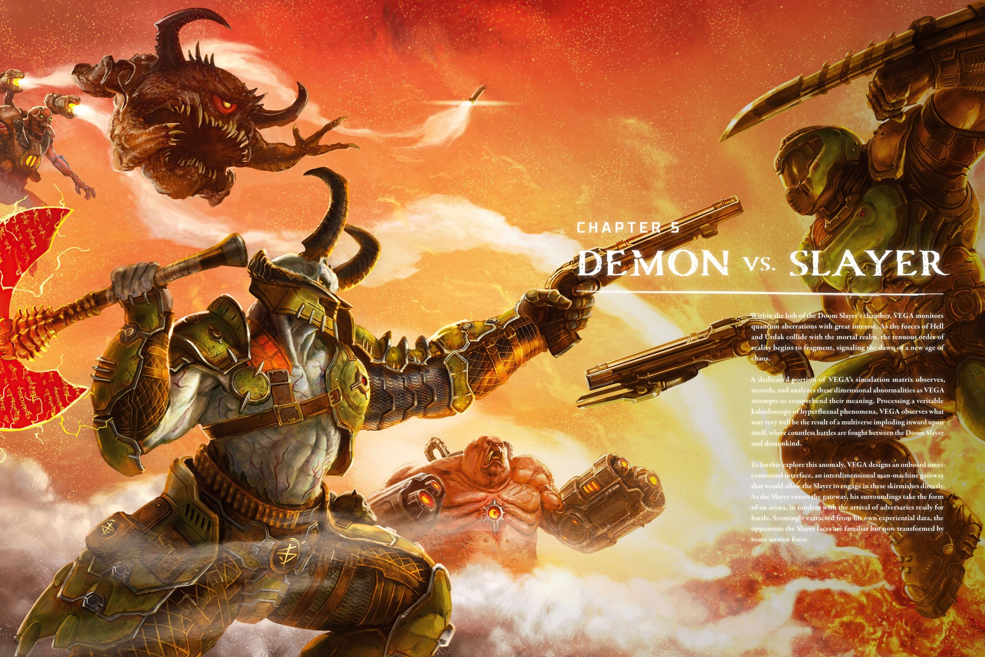 Утечка: спойлерные иллюстрации DOOM Eternal из артбука - изображение 1 Утечка: спойлерные иллюстрации DOOM Eternal из артбука - фото 1