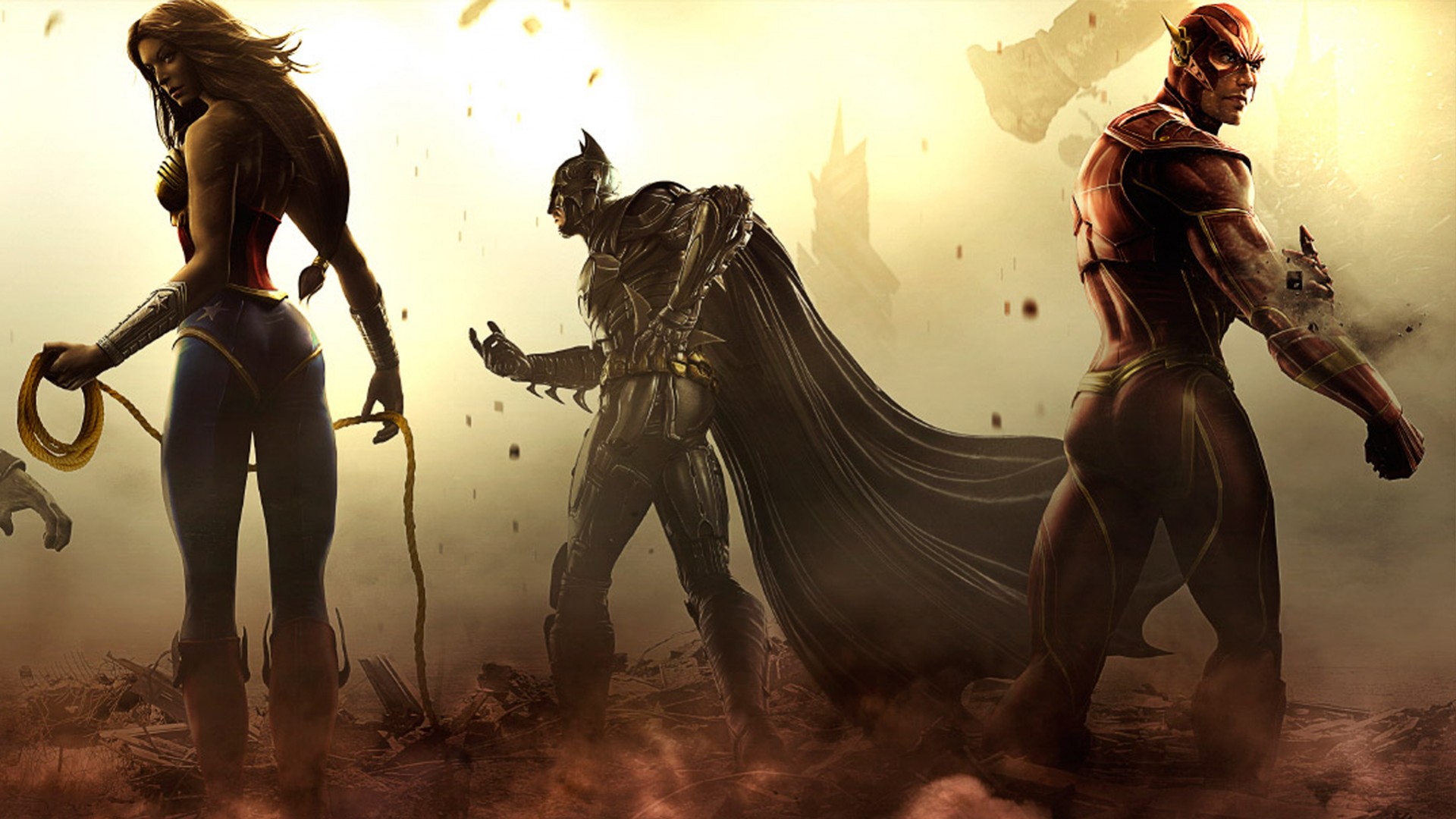 В сеть утек постер Injustice 2 - изображение обложка