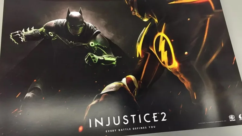 В сеть утек постер Injustice 2 - фото 1