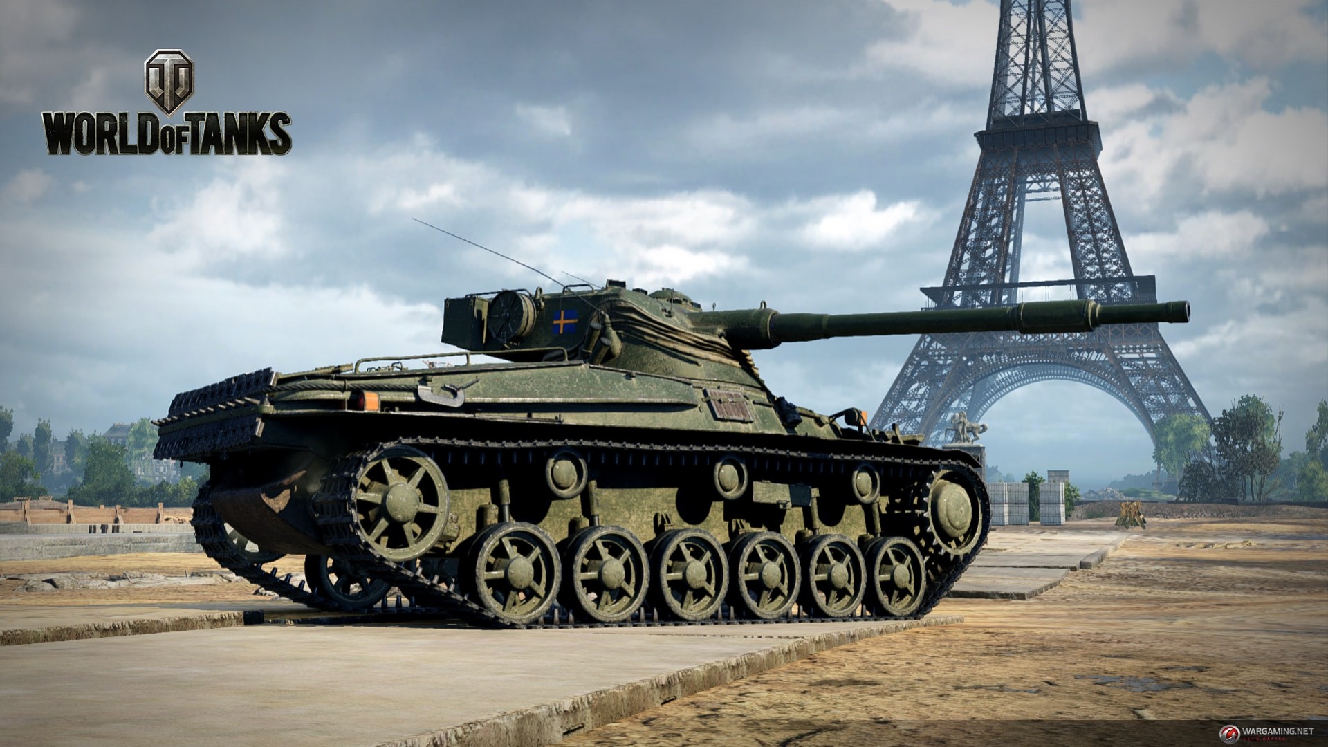 Игроки в World of Tanks смогут сразиться возле Эйфелевой башни - изображение обложка