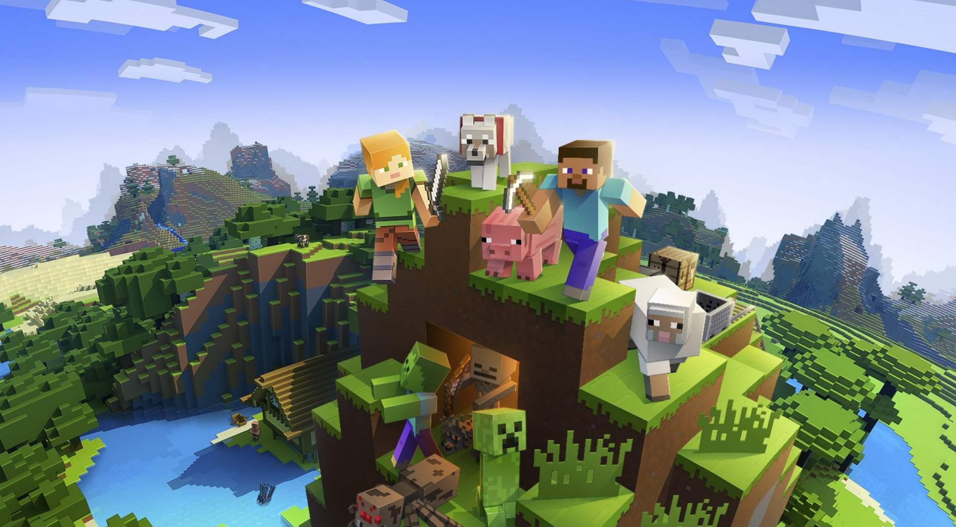 Новый кооперативный рекорд — Minecraft прошли менее чем за две минуты - изображение обложка
