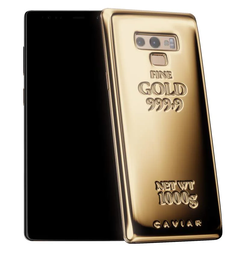 В России создан золотой Samsung Galaxy Note9 - фото 1