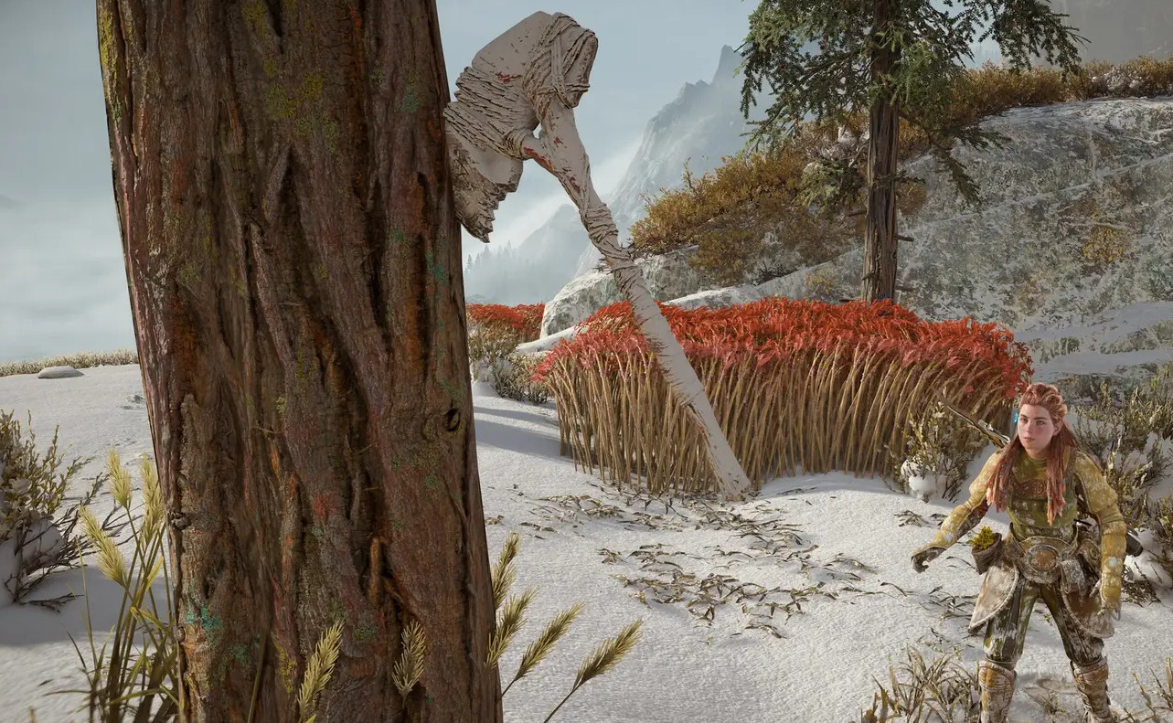 В Horizon Forbidden West можно найти пасхалки, связанные с God of War - изображение обложка