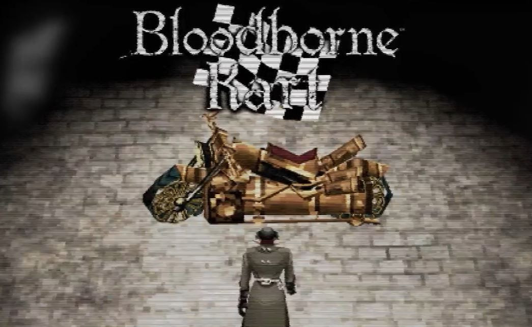 Шутка стала реальностью — представлен тизер фанатской игры Bloodborne Kart - изображение обложка