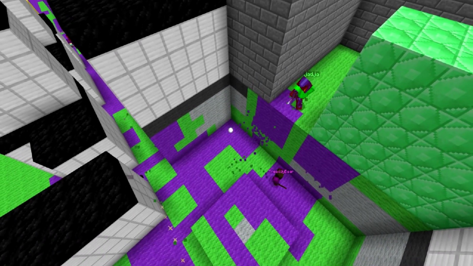 Splatoon воссоздали в Minecraft - изображение обложка