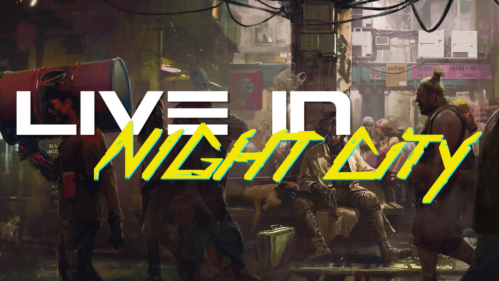 Мод Live in Night City превращает Cyberpunk 2077 в выживалку - изображение обложка