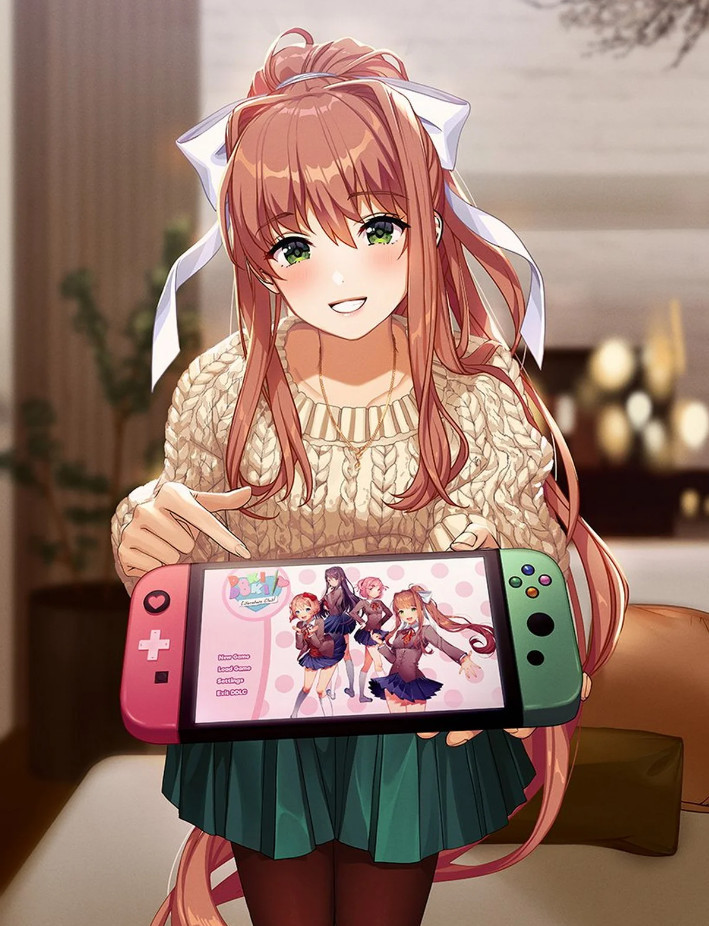 Новеллу Doki Doki Literature Club Plus! купили больше миллиона раз - изображение 1 Новеллу Doki Doki Literature Club Plus! купили больше миллиона раз - фото 1