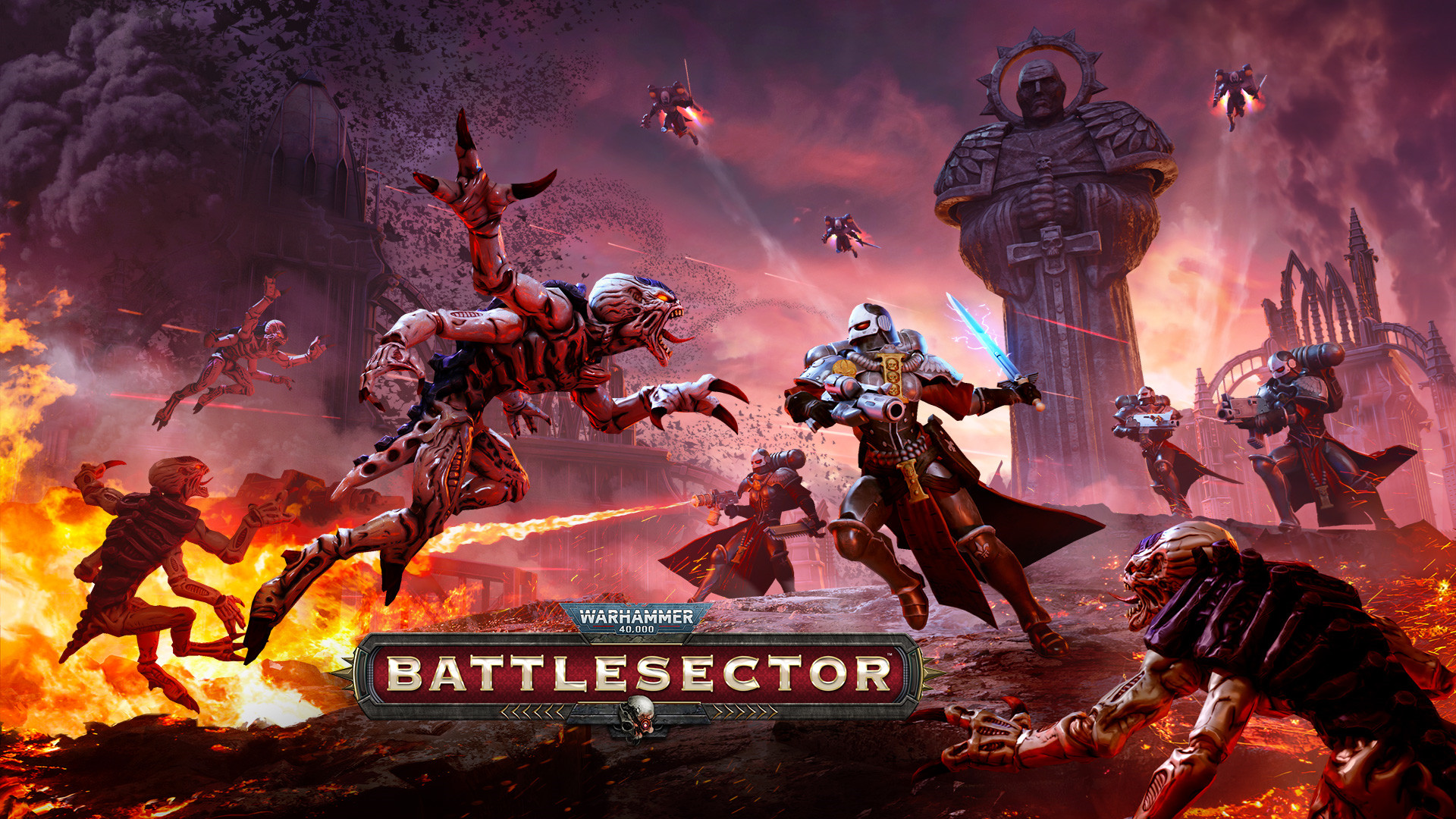 Состоялся релиз пошаговой стратегии Warhammer 40,000: Battlesector - изображение обложка
