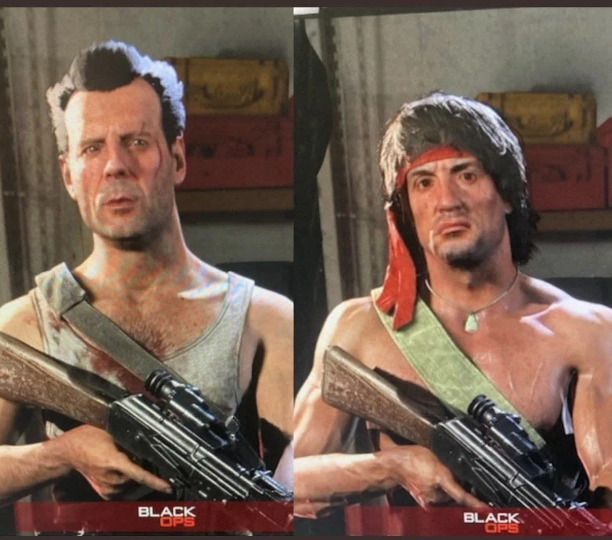 Опубликованы облики Рэмбо и Крепкого орешка в Call of Duty: Warzone и Black Ops Cold War - фото 1
