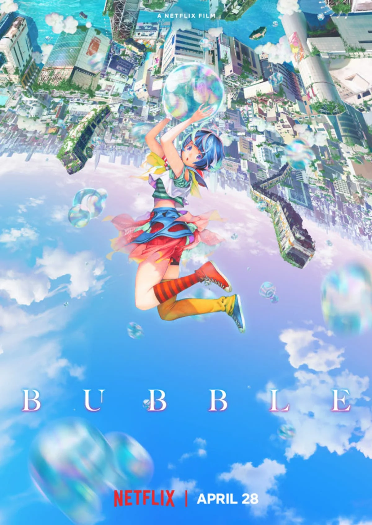 Bubble — новое аниме режиссёра «Атаки титанов» и «Тетради смерти» - фото 1