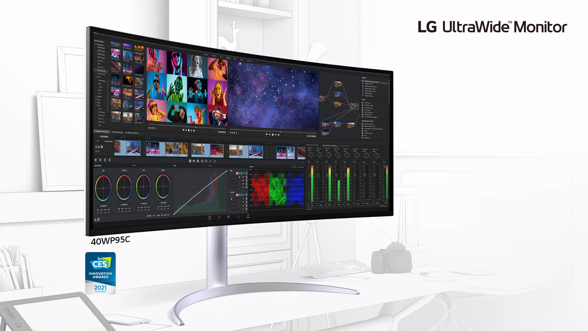 LG на CES 2021 представила пять мониторов — три для геймеров, два для работы - фото 2