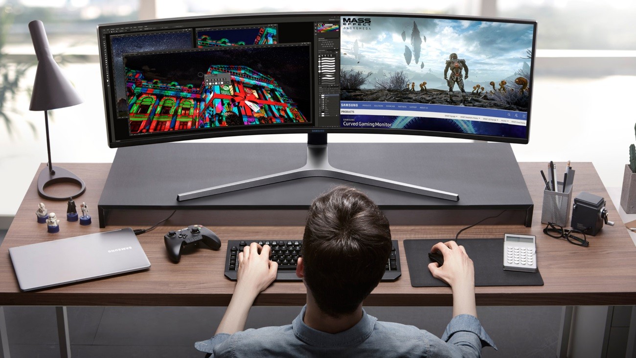 Samsung C49HG90 стал первым монитором с поддержкой DisplayHDR 600 - изображение обложка