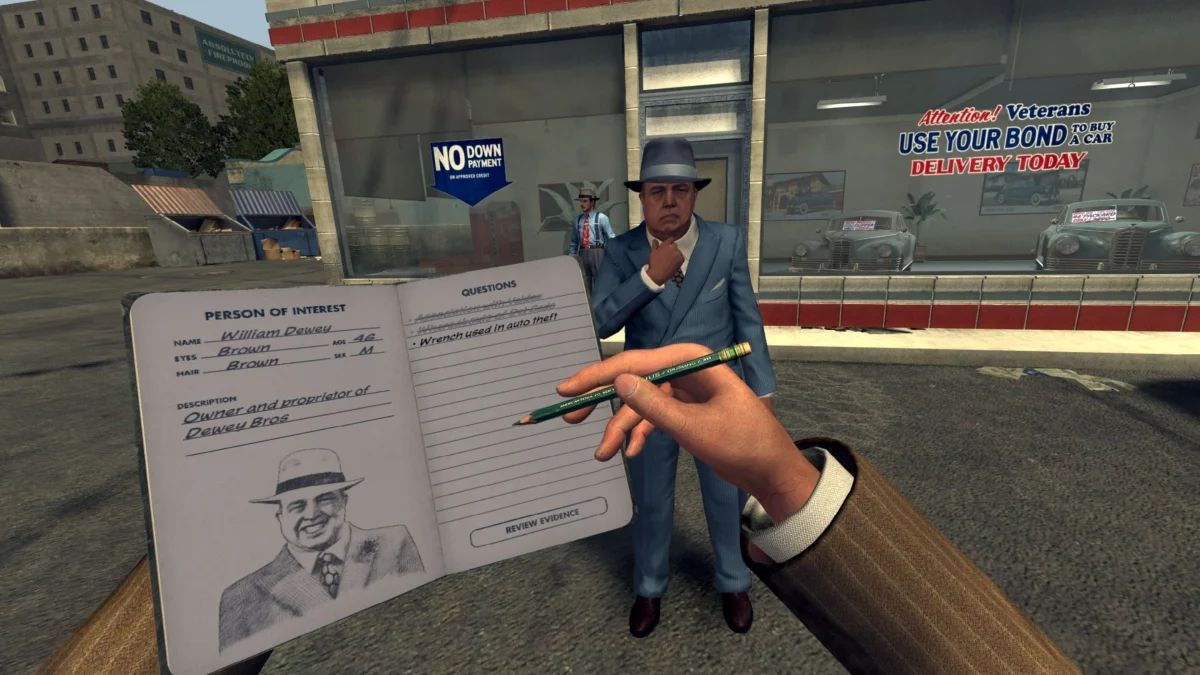 L.A. Noire: The VR Case Files получила дату выхода - фото 1