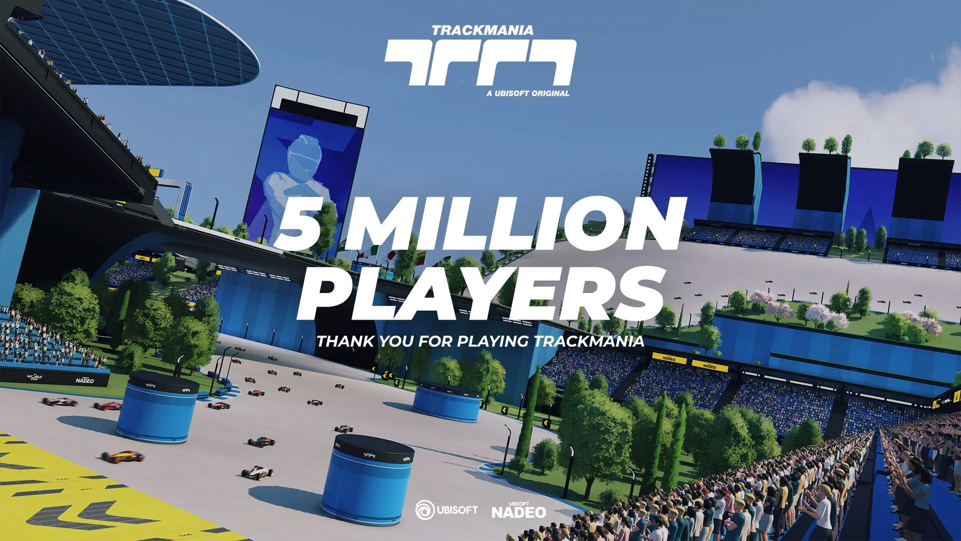 Ubisoft сообщила о достижении пяти миллионов игроков в бесплатной Trackmania - фото 1