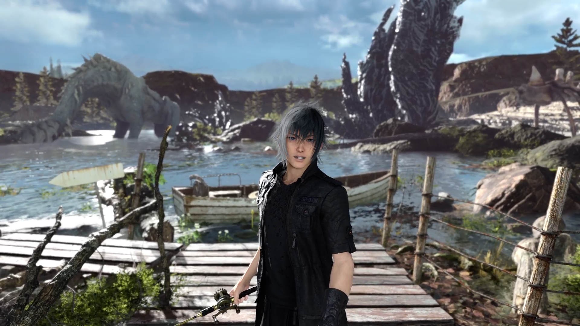 Диалоги о рыбалке: вышла Monster of the Deep: Final Fantasy 15 - изображение обложка