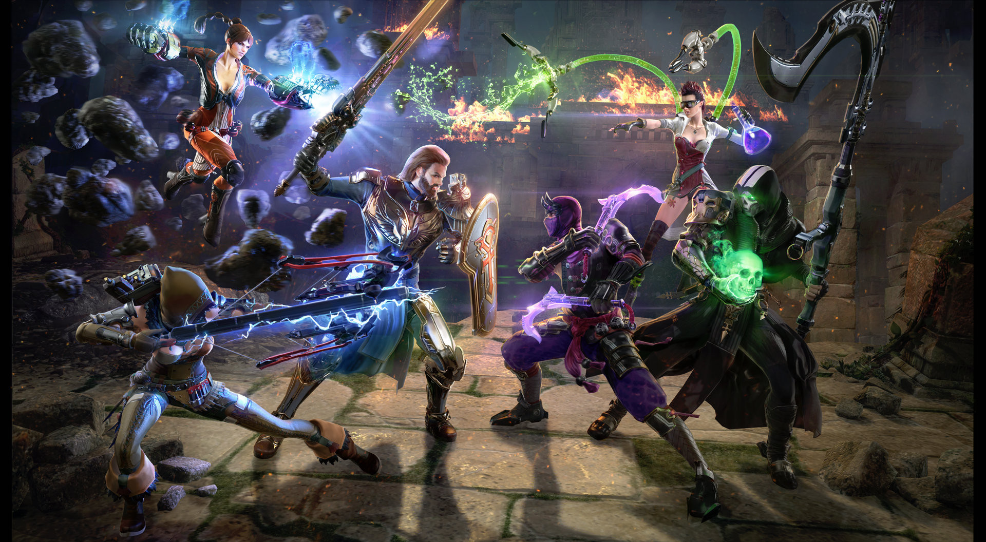 Skyforge выходит на Nintendo Switch - изображение обложка