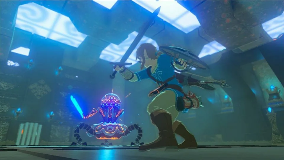 На новом кадре из The Legend of Zelda: Breath of the Wild показали необычного врага - фото 1