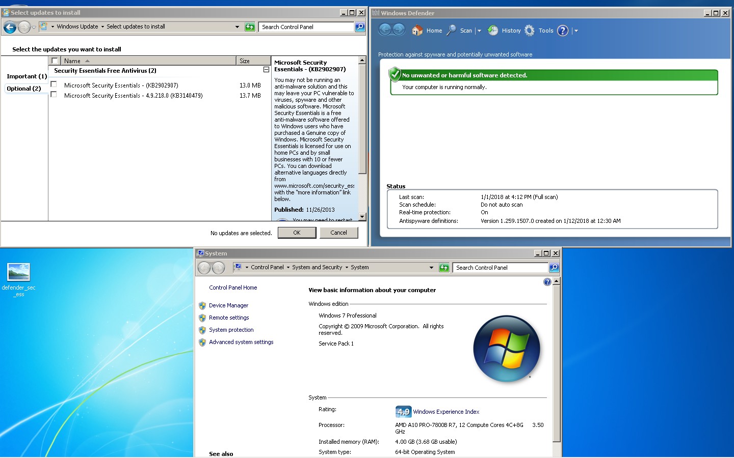 Антивирус для Windows 7 будет получать обновления баз и после 14 января - изображение обложка