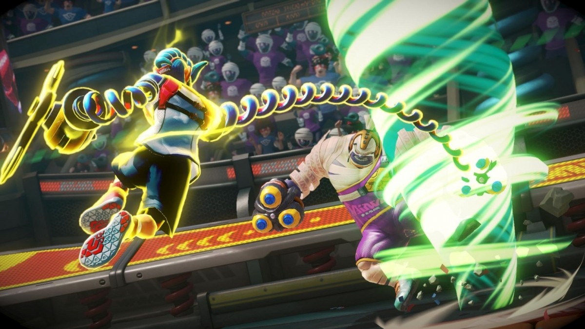Стала известна дата выхода файтинга Arms - изображение обложка