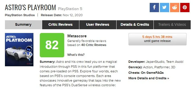 Astro's Playroom приятно удивила критиков, но это всё же больше технодемо PS5 - фото 1