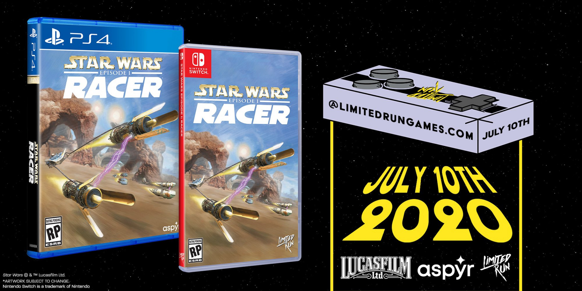 Star wars episode hotsell 1 racer switch