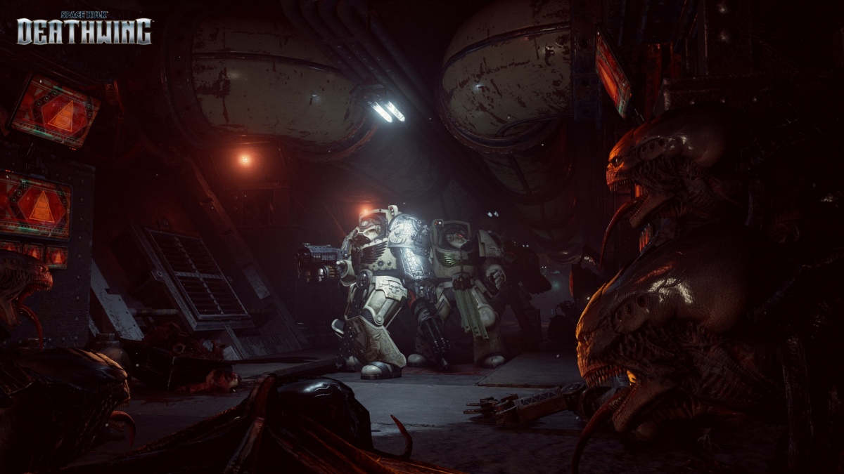 На новых кадрах из Space Hulk: Deathwing герои сражаются плечом к плечу - изображение 4 На новых кадрах из Space Hulk: Deathwing герои сражаются плечом к плечу - фото 4