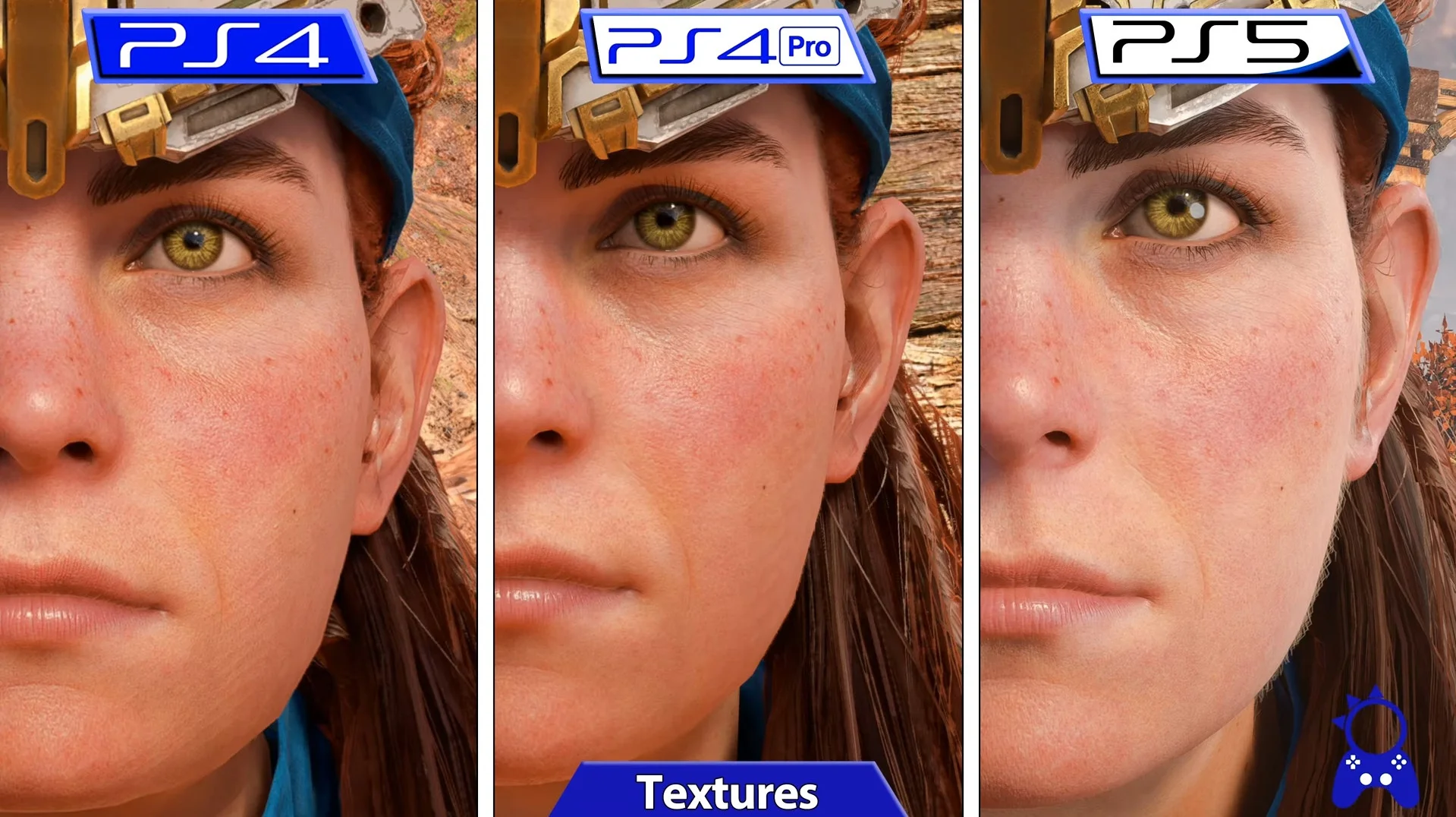 Графику в Horizon Forbidden West сравнили на PS4 и PS5 - фото 3