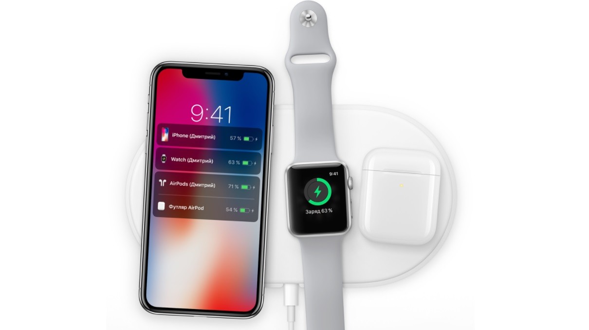 Apple представила беспроводное зарядное устройство AirPower - изображение обложка