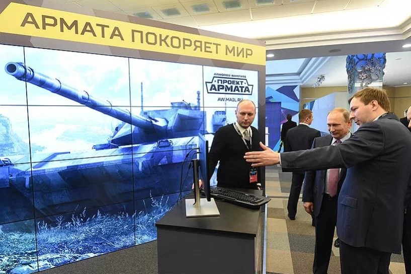 Игру «Armored Warfare: Проект Армата» одобрил Путин - изображение 1 Игру «Armored Warfare: Проект Армата» одобрил Путин - фото 1