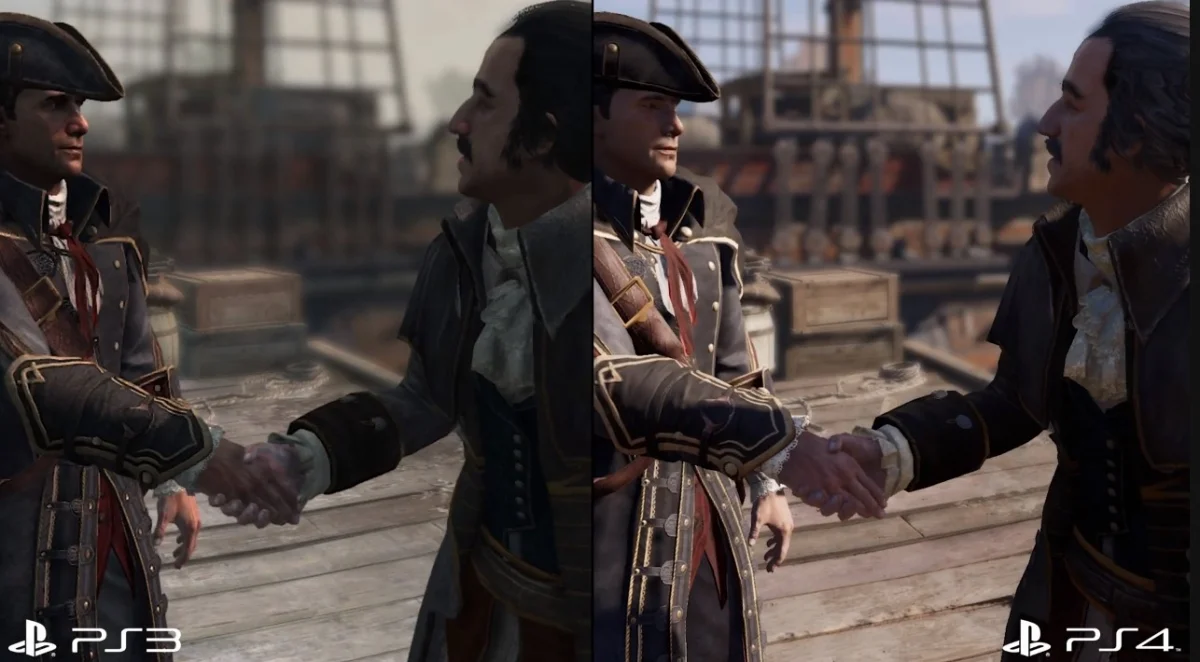 Digital Foundry сравнила Assassin's Creed III на PS3 с ремастером на PS4 и PS4 Pro - фото 2