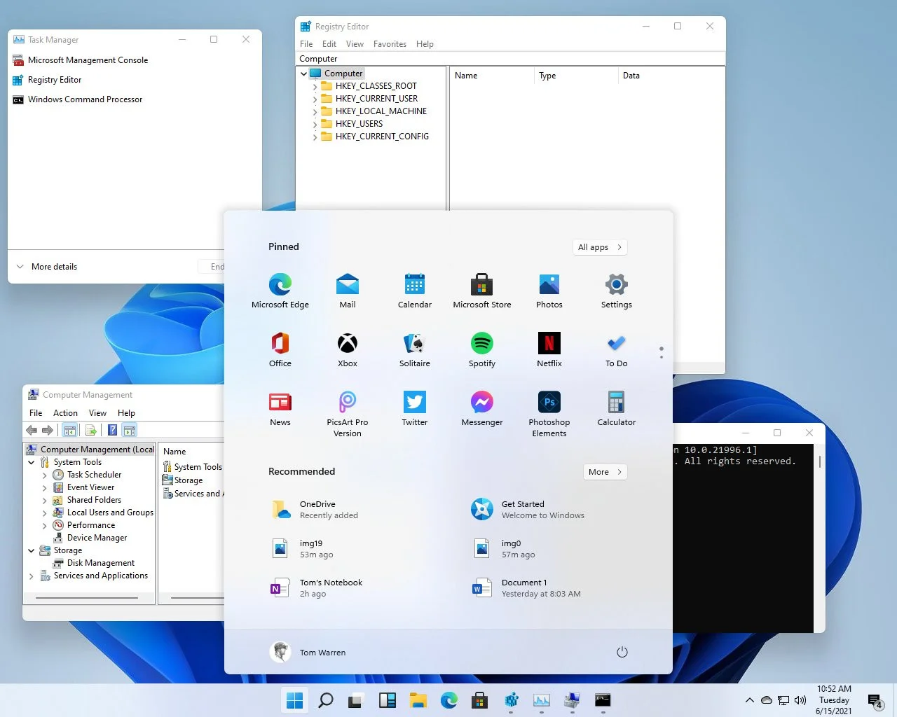 Утекли первые скриншоты Windows 11 — меню «Пуск» переместят в центр экрана - фото 5
