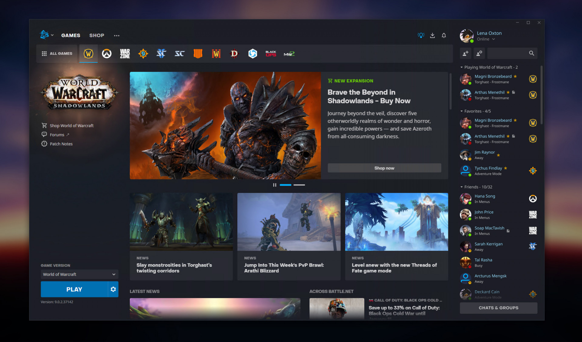 Blizzard представила обновлённый дизайн Battle.net - изображение 1 Blizzard представила обновлённый дизайн Battle.net - фото 1
