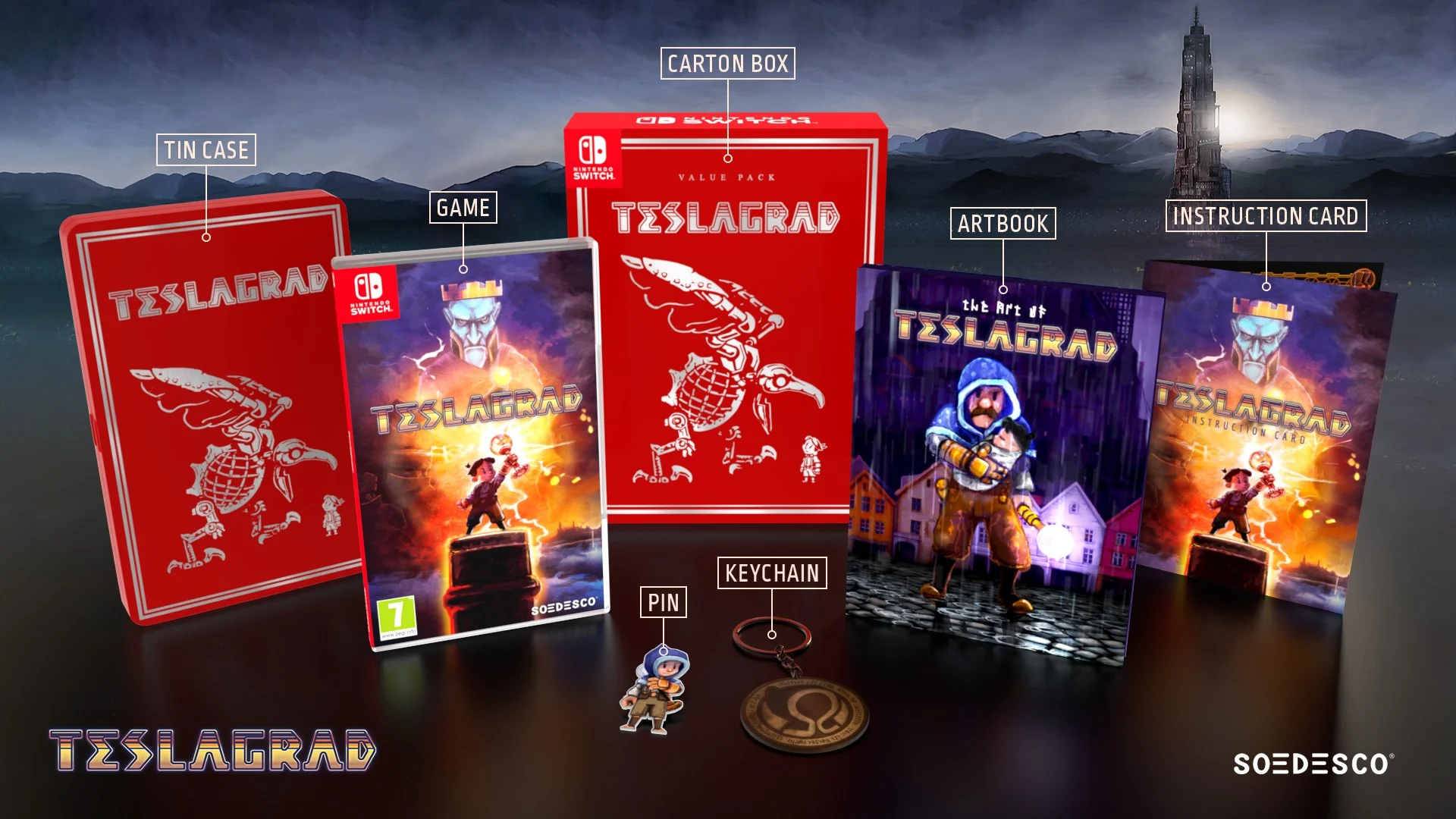Teslagrad vita hot sale