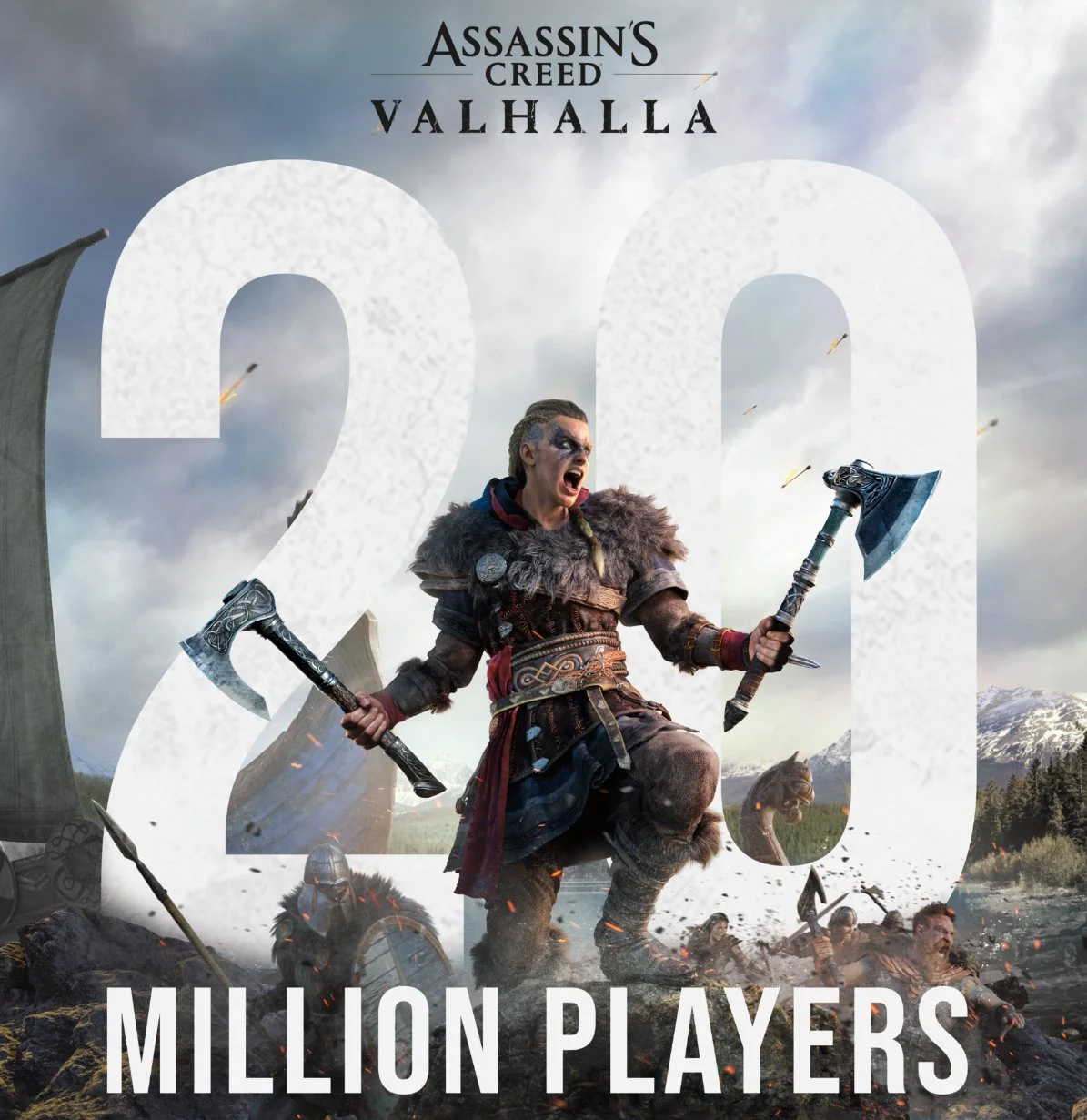 В Assassin's Creed Valhalla насчитали 20 миллионов игроков - фото 1