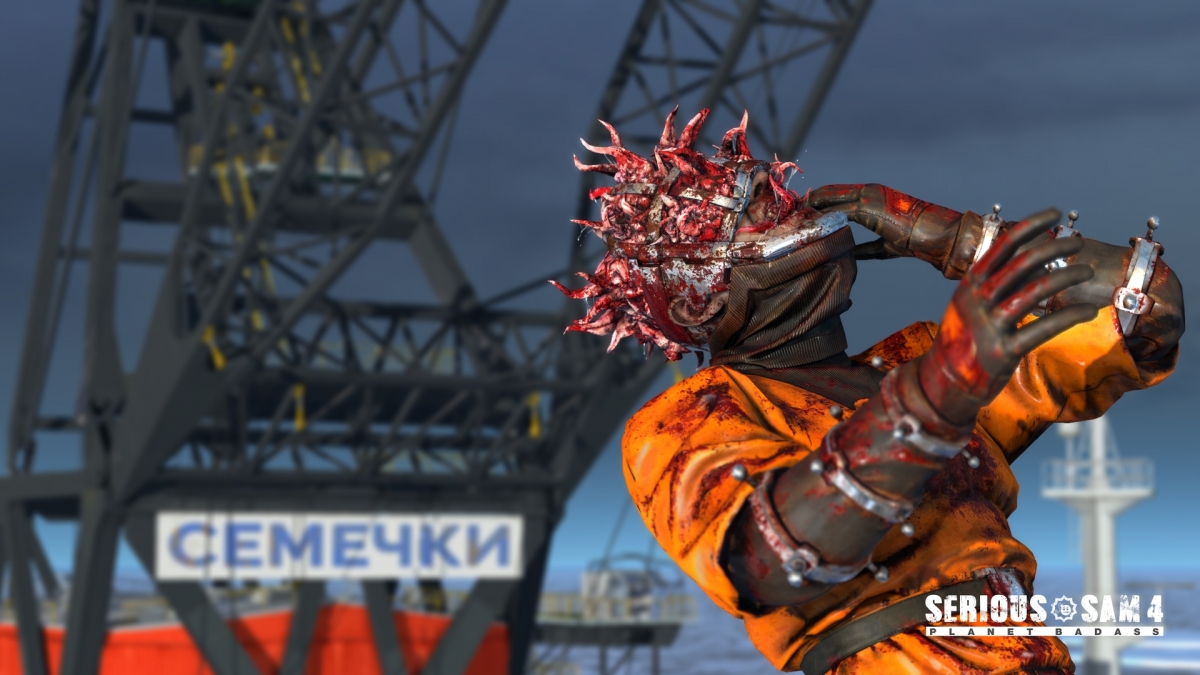 Новые скриншоты Serious Sam 4: Planet Badass - изображение 4 Новые скриншоты Serious Sam 4: Planet Badass - фото 4