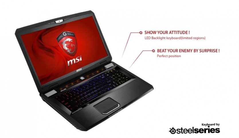 Компания MSI представила новый игровой ноутбук — GT783 - изображение обложка