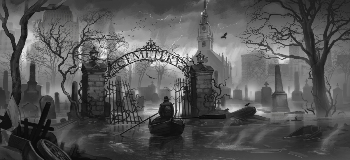 Авторы The Sinking City рассказали о свете, тени и цвете - изображение 2 Авторы The Sinking City рассказали о свете, тени и цвете - фото 2