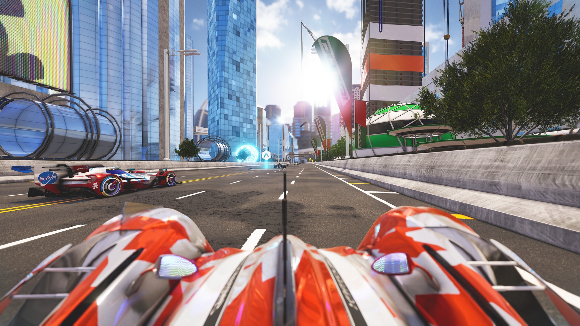 У аркады Xenon Racer появилась дата релиза - изображение обложка