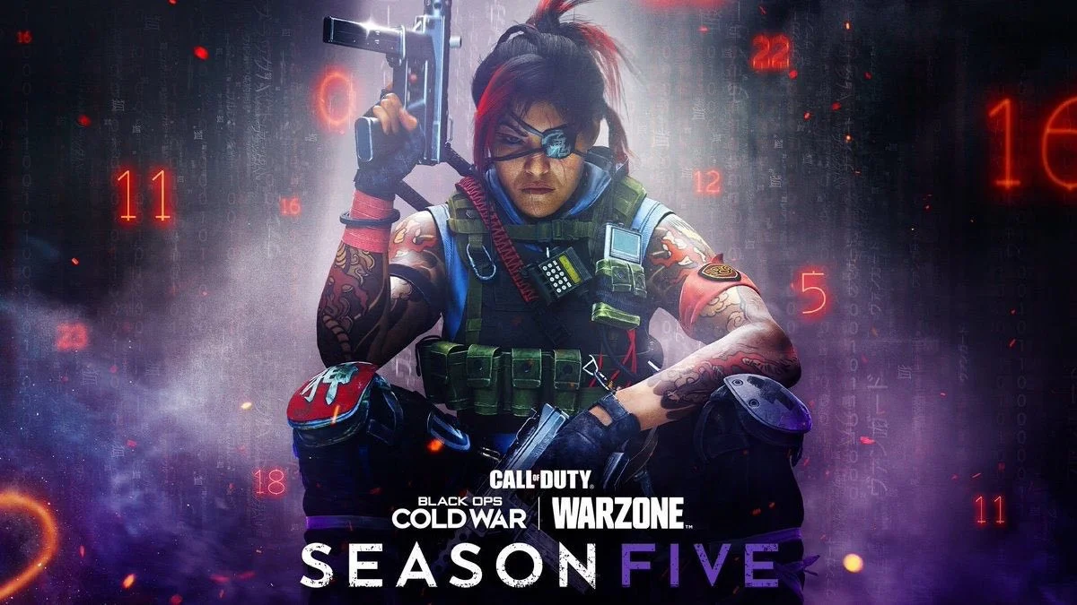 Утёк постер пятого сезона Call of Duty: Warzone с числами и новым оружием - фото 1