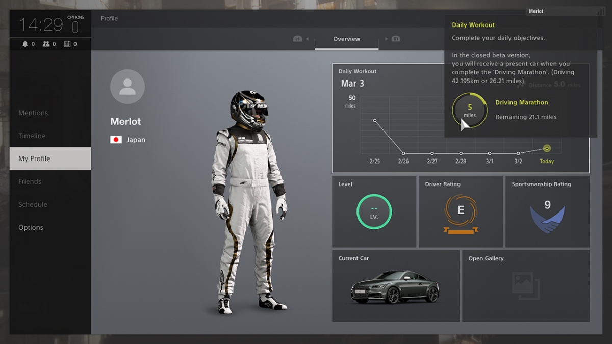 Создатели Gran Turismo Sport предлагают игрокам записаться на ЗБТ - изображение 1 Создатели Gran Turismo Sport предлагают игрокам записаться на ЗБТ - фото 1