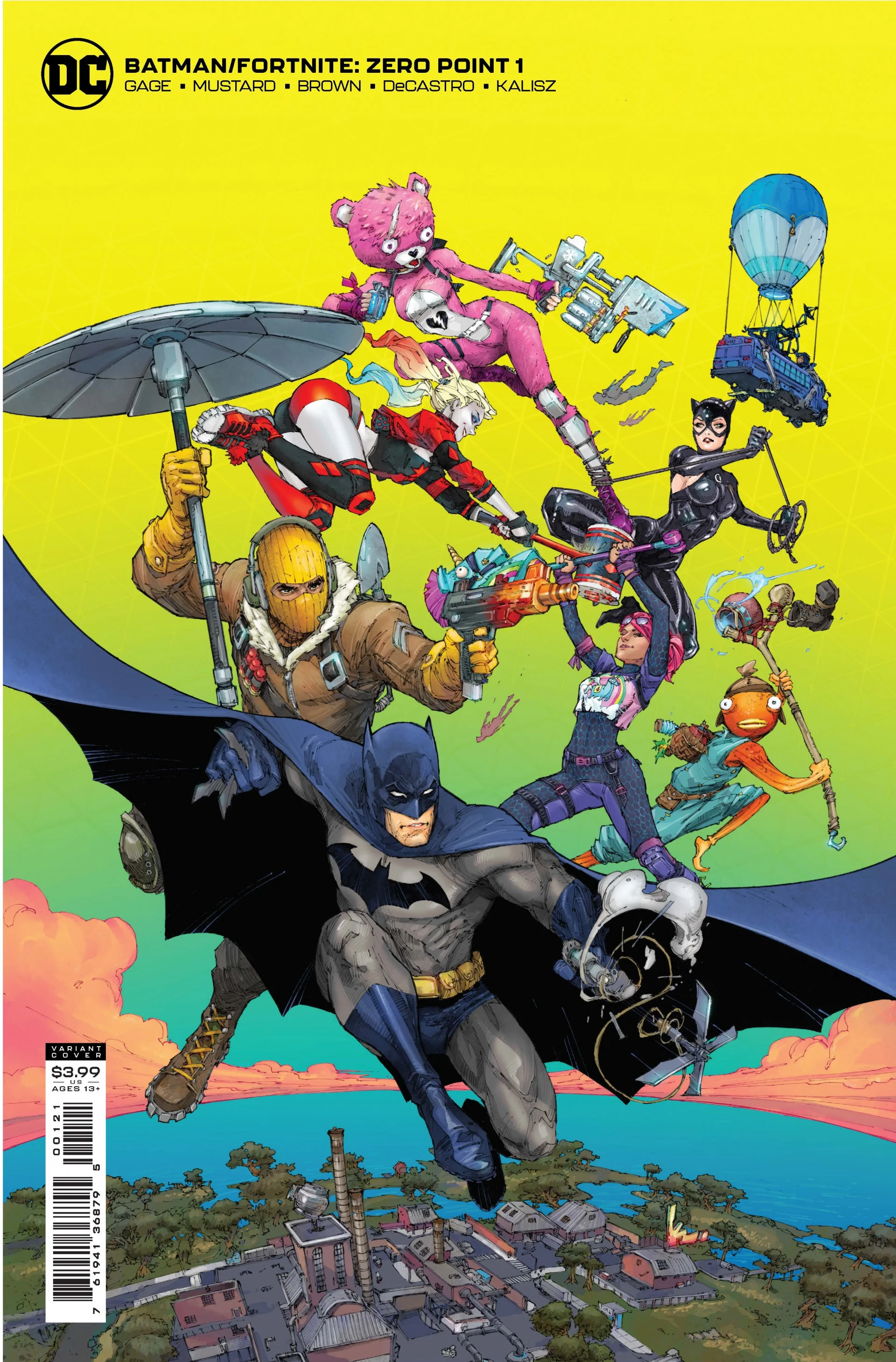 DC выпустит комикс-кроссовер о приключениях Бэтмена в Fortnite - фото 2