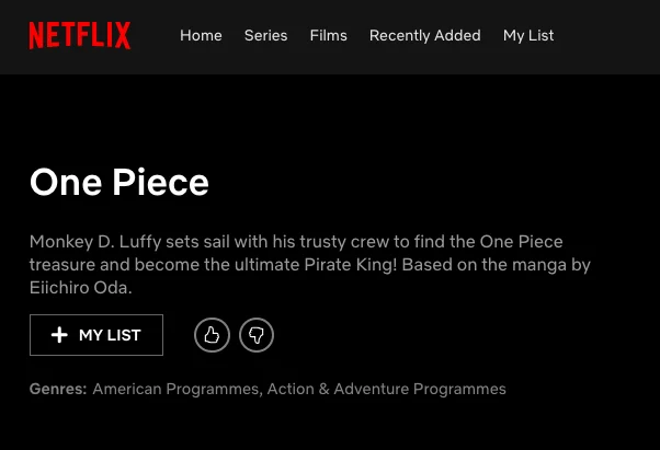 Netflix заказал 10 эпизодов первого сезона адаптации One Piece - фото 1