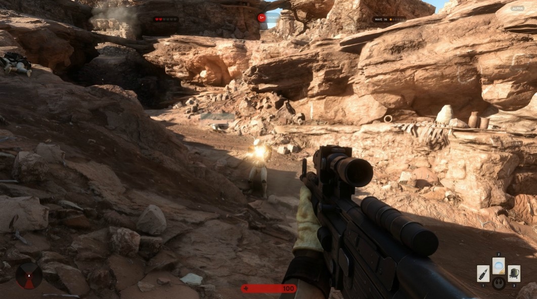Star Wars: Battlefront показали на максимальных настройках - изображение 7 Star Wars: Battlefront показали на максимальных настройках - фото 7